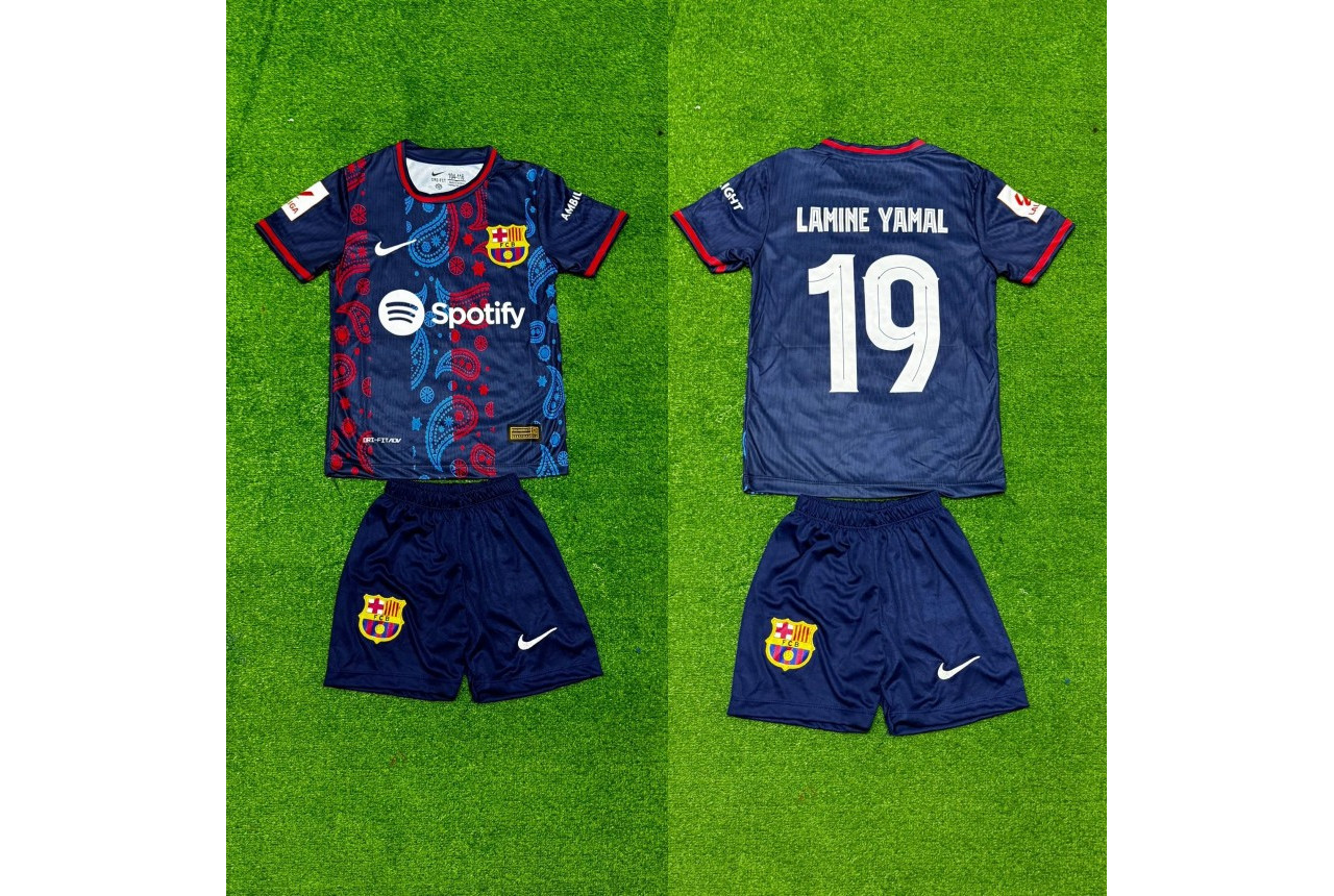 8331 Детски футболен комплект Barcelona LAMINE YAMAL 19